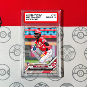 GRADED 10 Elly De La Cruz (RC) Rookie Card 2024 MLB TOPPS NOW #465 Baseball