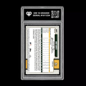 Graded 10 Nick Kurtz #97 RC Rookie Cup Card 2026 MLB Topps Athletics Baseball