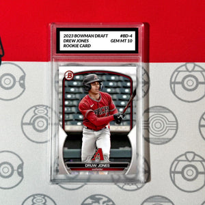 Graded 10 DREW JONES 2023 Bowman Paper Prospect #BP-60 Diamondbacks RC ROOKIE Baseball