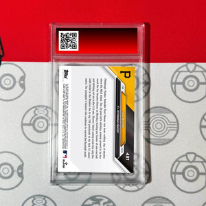 Graded 10 Paul Skenes Rookie Card #491 Pirates RC 2024 Topps NOW Baseball