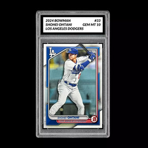 2024 Bowman Shohei Ohtani First 50/50 Season Graded 10 Gem Mint LA Dodgers Baseball