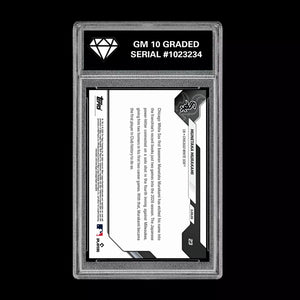 Graded 10 Munetaka Murakami Rookie Card 23 2026 Topps NOW White Sox PRESALE Baseball