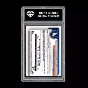 2024 Bowman Shohei Ohtani First 50/50 Season Graded 10 Gem Mint LA Dodgers Baseball
