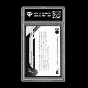 Graded 10 Victor Wembanyama 2025-26 Topps Now #DPOY PRESALE Basketball