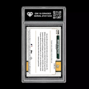 Graded 10 Lawrence Butler / Nick Kurtz 2026  Topps Series 1 Athletics Baseball