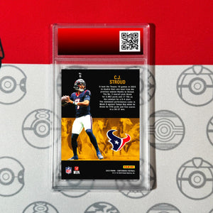 GRADED 10 CJ Stroud - 2023 Panini Contenders - "Rookie Stallions" Card #6 (RC) Football