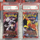 Graded 10 2025 Destined Rivals Art Set Of 4 Sealed Booster Card Pack Team Rocket
