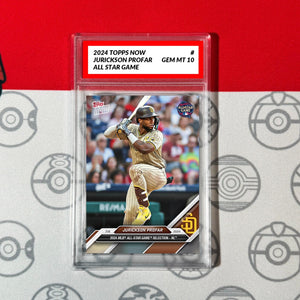 Graded 10 2024 Topps Now JURICKSON PROFAR All Star SAN DIEGO PADRES Baseball