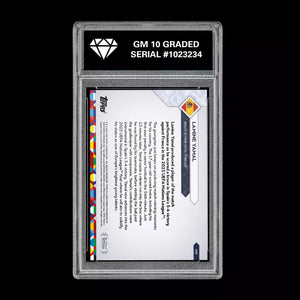 Graded 10 Lamine Yamal EUFA Nations League Soccer Card 2025 Topps NOW 2  Soccer