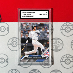 Graded 10 2024 Topps Now JUAN SOTO All Star NEW YORK YANKEES Baseball