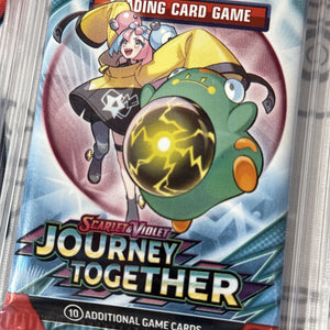 Graded 10 2025 Journey Together Sealed Booster Pack Iono’s Bellibolt Ex