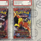 Graded 10 2025 Destined Rivals Art Set Of 4 Sealed Booster Card Pack Team Rocket
