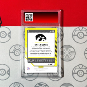 Graded 10 Caitlin Clark RC Panini Parallel Foil Card #11 2024 Donruss Basketball