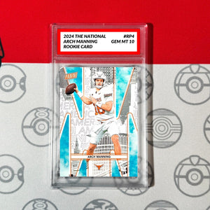Graded 10 2024 NATIONAL SILVER PROMO PACK #RP4 ARCH MANNING RC Rookie Card Football
