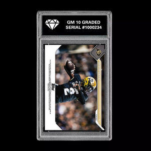 SHEDEUR SANDERS 2023 BOWMAN U NOW GRADED 10 ROOKIE CARD COLORADO BUFFALOES RC Football