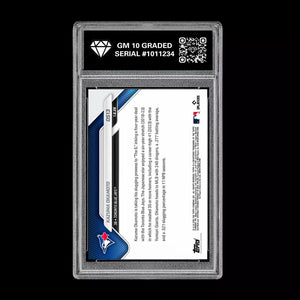 Graded 10 Kazuma Okamoto OS-13 2025 MLB Topps NOW Card PRESALE Toronto Blue Jays Baseball