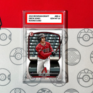 Graded 10 DREW JONES 2023 Bowman Paper Prospect #BP-60  Diamondbacks RC ROOKIE Baseball