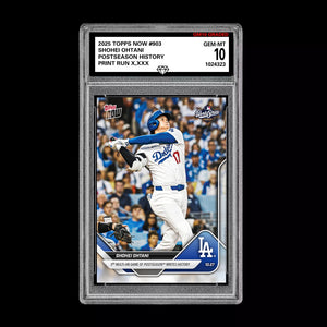 Graded 10 Shohei Ohtani Multi HR History 2025 MLB Topps NOW Card 903 Presale Baseball