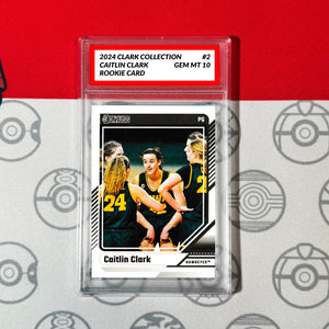 Graded 10 Caitlin Clark Rookie Card RC 2024 Panini Donruss Clark Collection #2 Basketball