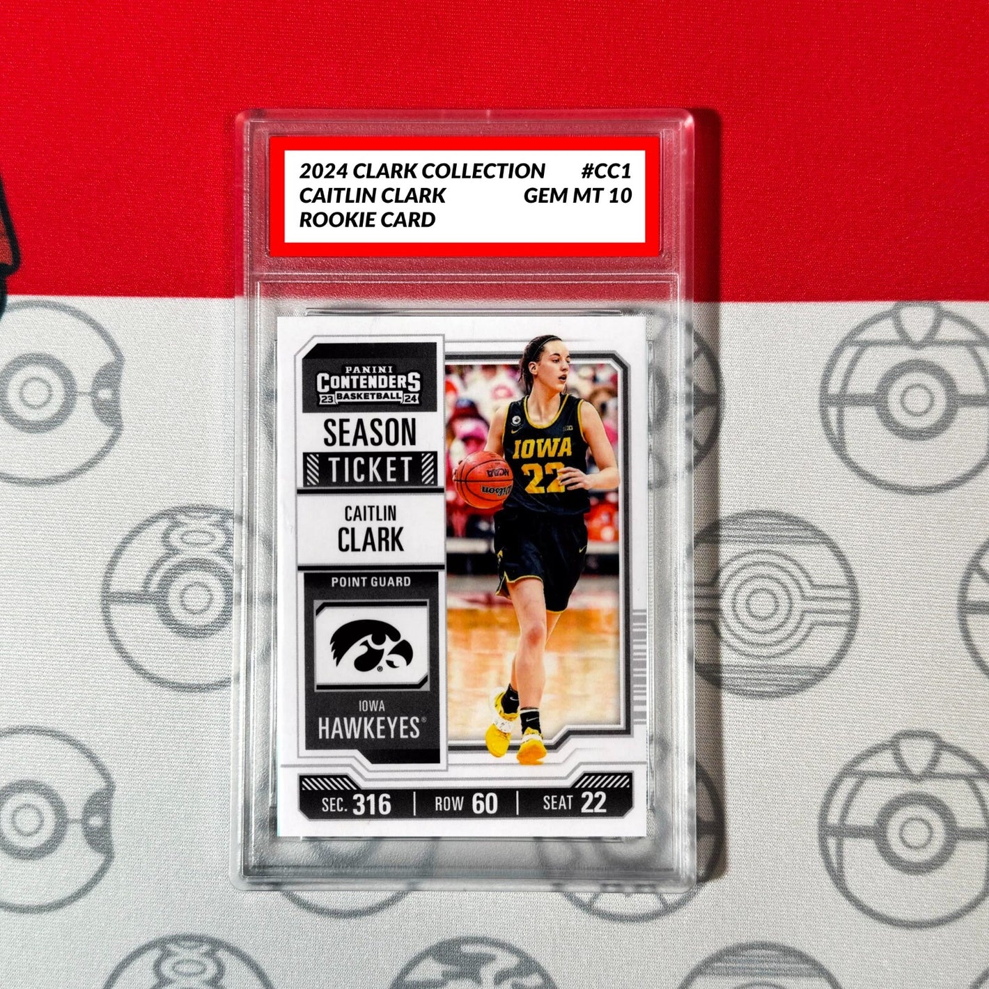 Graded 10 2024 Donruss Caitlin Clark Rookie Card RC Collection #CC1 Basketball