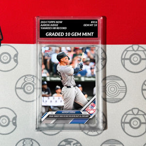 Graded 10 Aaron Judge - 2024 MLB TOPPS NOW® Card 416 Yankees HR All Star Baseball,Football