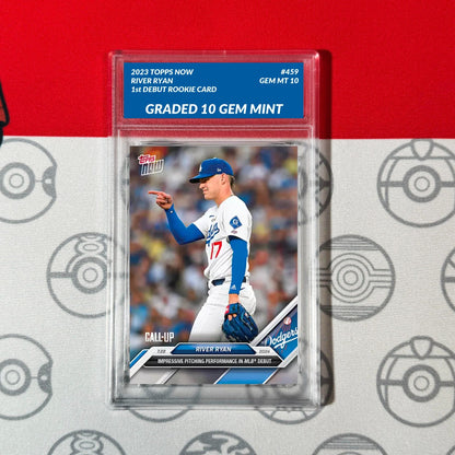 Graded 10 River Ryan DEBUT 2024 MLB TOPPS NOW Card 459 RC Rookie Card Baseball,Football