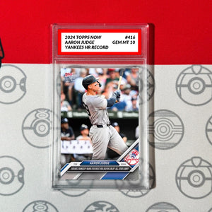 Graded 10 Aaron Judge - 2024 MLB TOPPS NOW® Card 416 Yankees HR All Star Baseball,Football