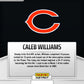 Graded 10 Caleb Williams #26 RC Rookie Card 2024 Panini Instant Bears QB Football
