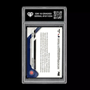 Graded 10 Cade Horton 2025 Topps Now Rookie Cup Chicago Cubs Baseball