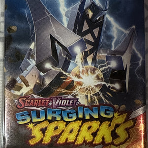 Graded 10 2024 Surging Sparks Sealed Pokemon Booster Pack Archaludon Art Work